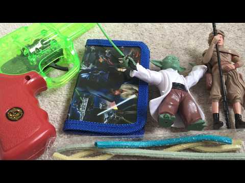 ASMR Star Wars Figures Arcade Haul