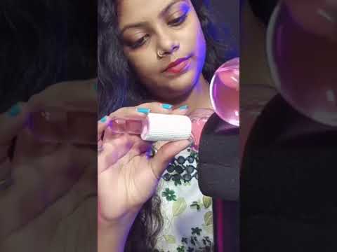 ASMR Mic Touching Different Trigger 😴 #asmrshraboni #asmr #Shorts