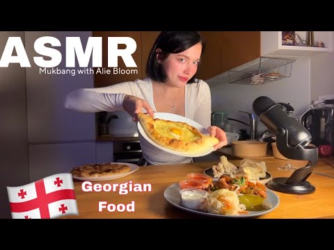 ASMR Mukbang | Eating Authentic Georgian Food 🥟🇬🇪