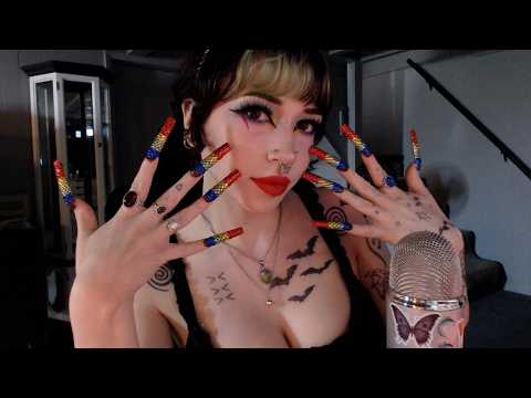 ASMR With XXL Nails | Tapping, Scratching, Nail Sounds, Whispering