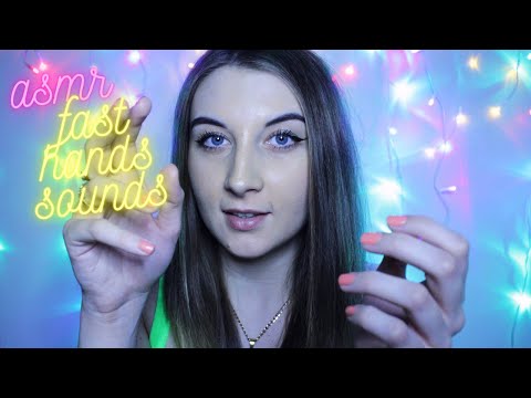 ASMR| FAST & AGRESSIVE HANDS SOUNDS * SUPER RELAXING *