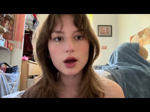 ASMR🌞Cozy morning rambles and tapping☕️🌰🫶