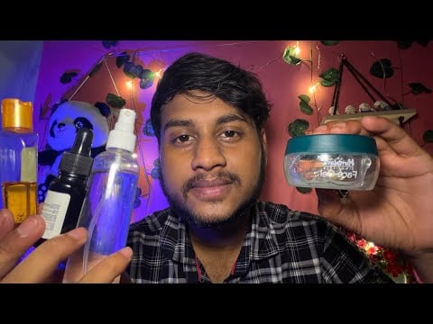 ASMR The Ultimate Self-Care Session 💆‍♂️ Skincare, Massage & Haircut for Deep Sleep 😴