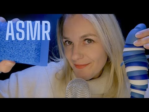 ASMR FR 🔵 Des Triggers bleus pour te donner plein de frissons !