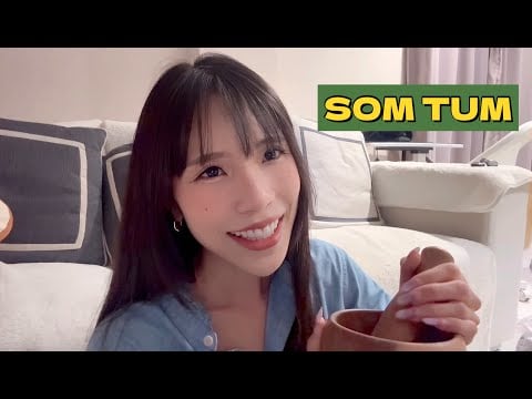 ไม่ใช่ส้ม ไม่ใช่มะละกอ แต่คือส้มตำ 🌶 🥗| This Is Somtam (But Not Really)