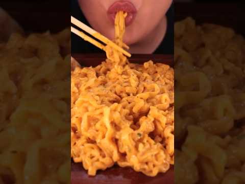 CARBONARA BULDAK RAMEN #asmr #food #buldak