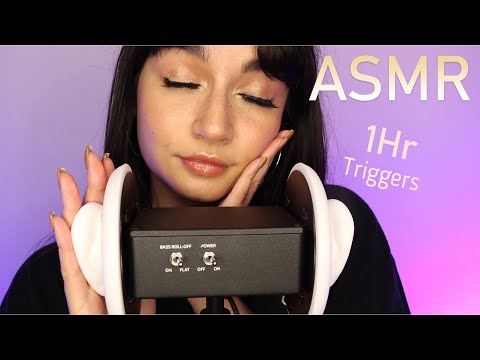 ASMR 30 Tingly Triggers For Sleep & Relaxation ♡ 1 Hour