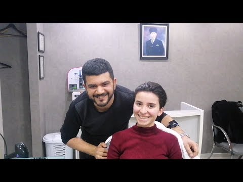 ASMR Turkish Barber Massage Therapy with Mary (no talking)