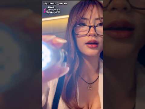 TEST DE NERVIOS CRANEALES 🧠ASMR #asmr #visualtingle