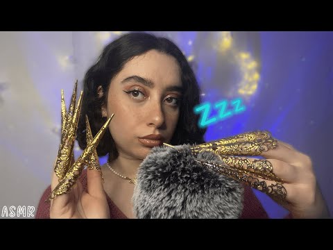 🌙 ASMR FRANÇAIS : RELAXATION INTENSE AVEC DES LONGUES GRIFFES 💅🏻(scrathing,visuel,tapping...)