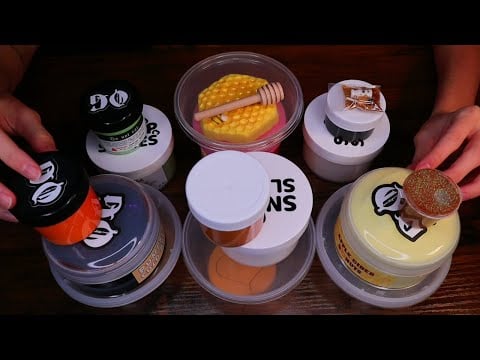 ASMR / The Most Satisfying DIY Slimes (whispered)