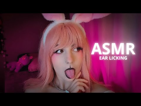 ASMR Slow Ear Licking