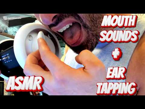 ASMR Mouth Sounds & Ear Tapping (No Talking)
