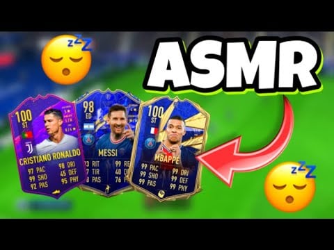 ASMR Français je vous présente mon Équipe FIFA 23 😴😴