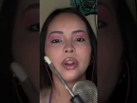 passando glos /, asmr #asmr #tingles #passandogloss