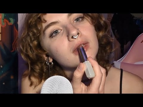 ASMR ~ Tinted Lip Balms (mouth sounds, tapping, scratching, the usual)