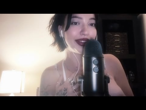 asmr | late night thoughts about the human mind + soft mouth sounds