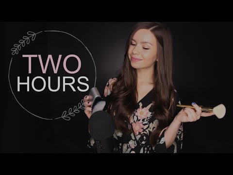 ASMR - 2 HOURS Intense Mic Brushing for Sleep // NO TALKING