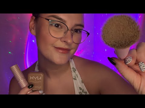 ASMR Doing Your Makeup 💄 Whispered Personal Attention for Sleep