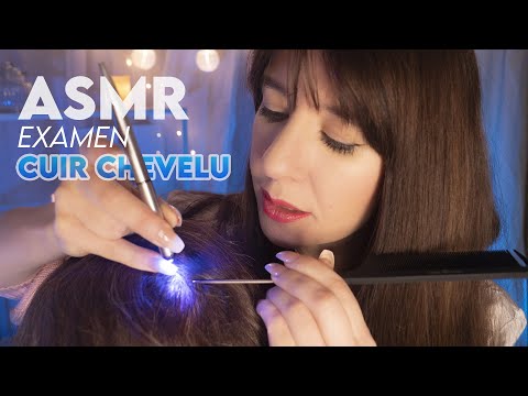 ASMR FR | Roleplay médical 👩🏻‍⚕️ Examen cuir chevelu / Traitement et massage crânien