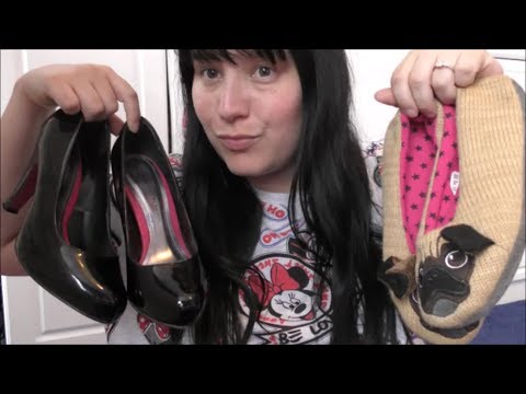 Asmr Shoe Shop Role Play / Shoe Collection Ramble Show sounds! *Tingles*