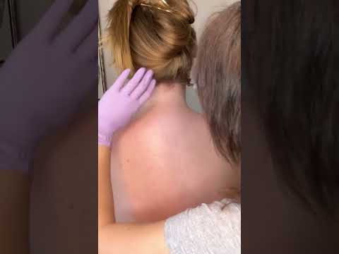 ASMR Nape of Neck Hairline Inspection #hair #asmrforsleep #oddlysatisfying #relaxing