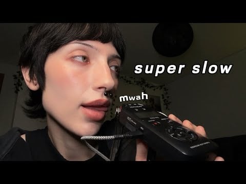 SLOW Mouth sounds to tingle your brain 💫 {no talking asmr}