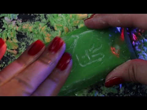 Very Satisfying Videos. Dry Soap ASMR