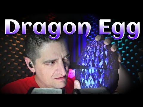 Hatching a Dragon Egg #ASMR Unboxing & Soothing Vibes #SleepAid from #Live Stream