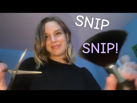 [ASMR] Fast & Aggressive Barbershop Haircut With Gloves