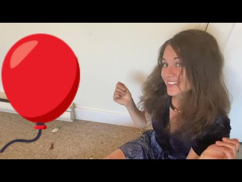 Blowing Balloon Asmr  | inflating , tapping and scratching balloons