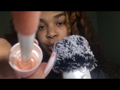 ASMR | Covering Your Face With Gloss 💋 | brieasmr