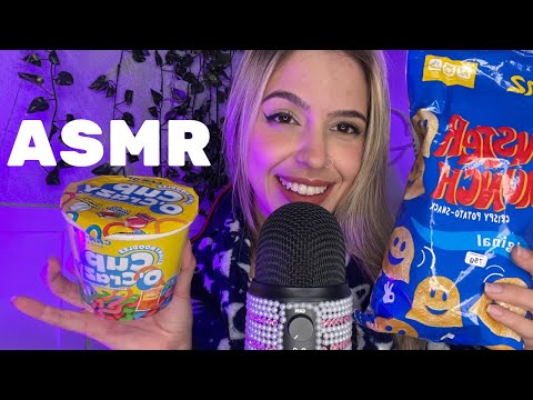 ASMR MUKBANG PROVANDO DOCES IMPORTADOR