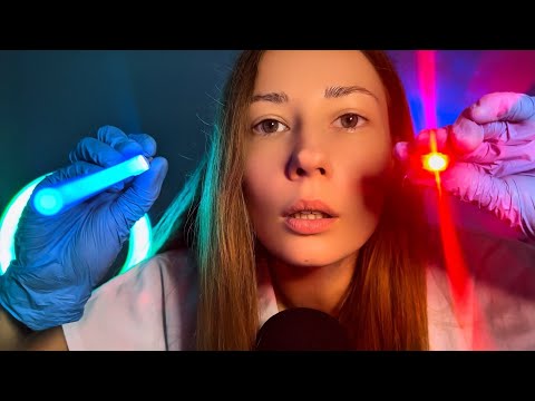 ASMR Eye Exam Roleplay 👩🏼‍⚕️ Relaxing Doctor Checkup for Sleep & Tingles