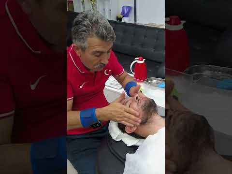 #massage #asmr #sleeprelief #turkishbarber #massagetherapy #relaxingmassage #skincare #shorts