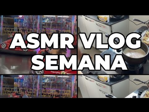 ASMR VLOG UM POUCO DA NOSSA SEMANA 