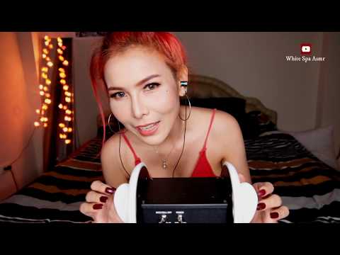 ASMR ไทย 🇹🇭 Gloves Sound for tingle & Hand Movements Sound, Ear Massage ❤️