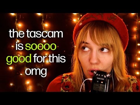 lil tascam kisses and ear noms 💞 intense asmr for those who lost their tingles