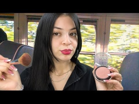 ASMR $5 first day of school makeup 💄 