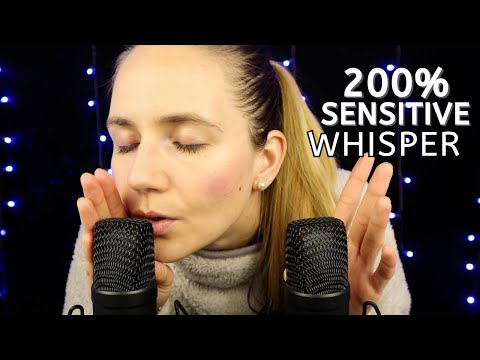 ASMR 200% Sensitive Whisper RIGHT IN Your Ears