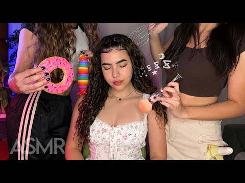 ASMR: MINHAS AMIGAS ME ARREPIARAM NESSE VÍDEO | gatilhos em dose dupla 😴