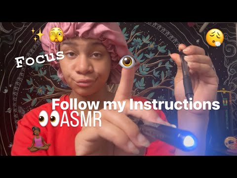 ASMR - Follow My instructions (Paula)
