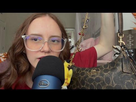 ASMR Guess the silent word | What’s in my bag? 