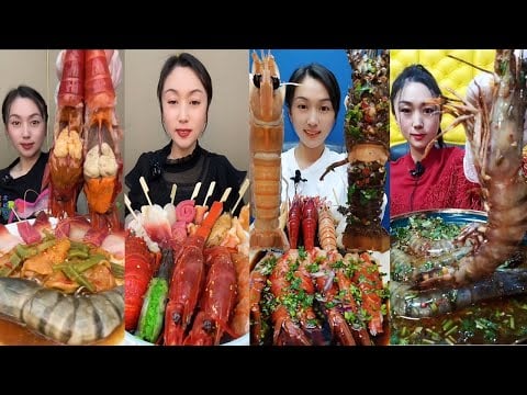 🍤🔥 The Best Seafood Boil Mukbang ASMR | 최고의 해산물 찜 먹방 ASMR | 最高のシーフードボイル大食い ASMR | 最棒的海鲜爆炒吃播 ASMR
