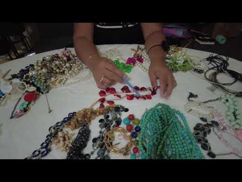 Rummaging Through Jewelry | ASMR | Jewelry Tracing ~ Jewelry Triggers, Jewelry Tingles W/ Whispering