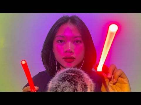 ASMR Tagalog 🇵🇭 follow the light (w/ mouth clicking and mouth sounds)
