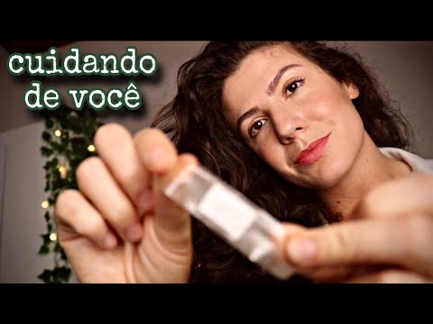 ASMR | ENFERMEIRA ESCOLAR CUIDA DOS SEUS FERIMENTOS 🩹