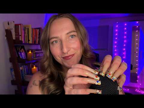 ASMR XXL Nail Tapping, Scratching & Clacking Trigger Assortment 🤤 no talking after intro 🤍