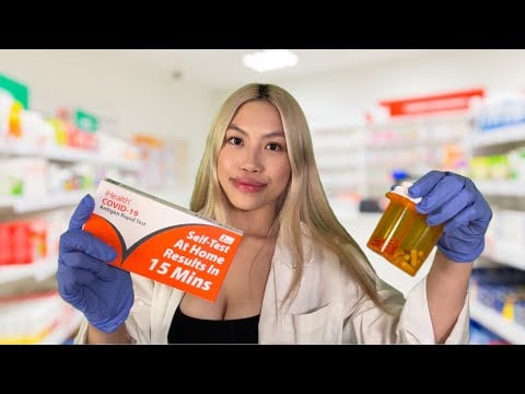 ASMR Pharmacist Fills your Tingle Prescriptions (soft spoken) 