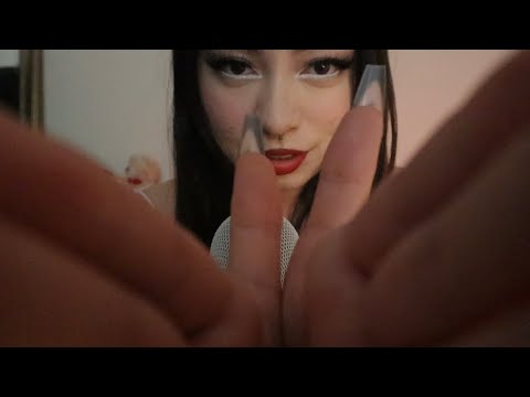 ASMR Hypnotic Hand Movements & Breathy Whispers | Visual Triggers